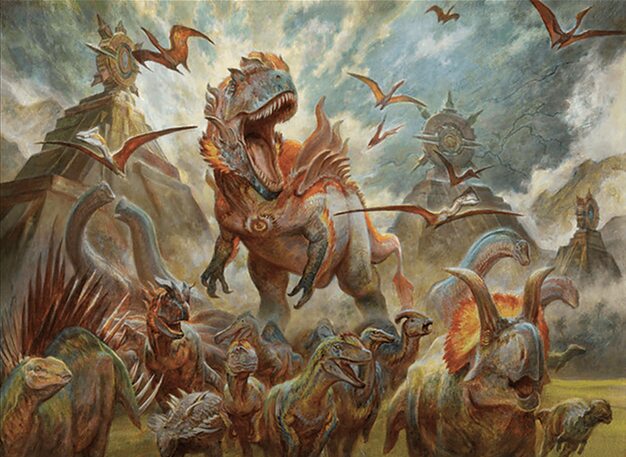 Gishath, Sun's Avatar card art