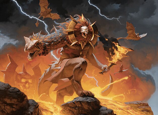 Ojer Axonil, Deepest Might card art